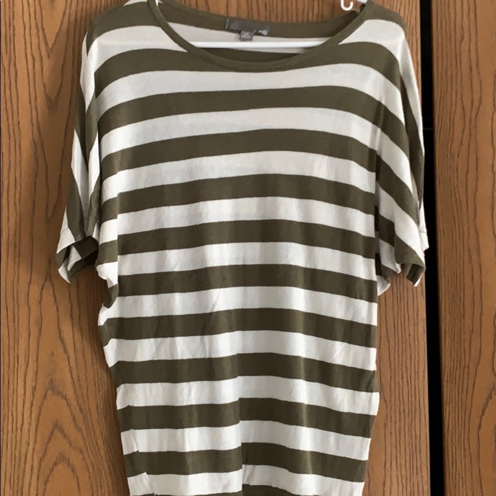 Stripe SS Raglan Top